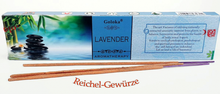 Räucherstäbchen GOLOKA Lavendel,12x15g